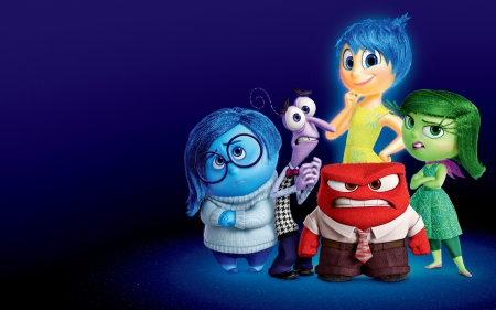 Inside Out Movie - movie, drama, inside, emotional, disney, 2015, out