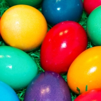 Colourful Easter Eggs