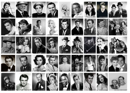 Stars of yester year. - yesteryear, stars, movies, cinama