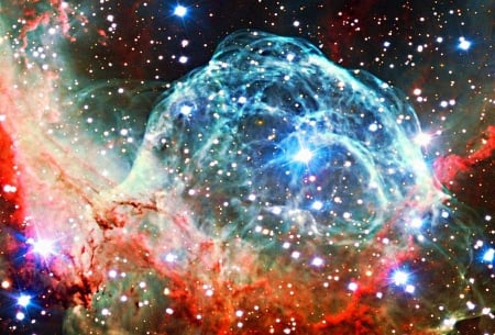 Thors helmet - cloud, colorful, existence, sparkly