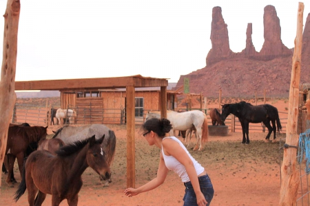 Panhandle Ranch - style, girls, western, women, models, ranch, cowgirls, brunettes, fun, female, desert