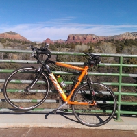 Cycling in Sedona, Arizona