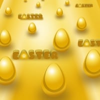 Gold Easter Eggs