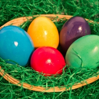 Colourful Easter Eggs