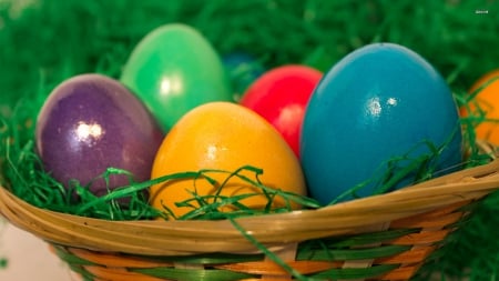 Colourful Easter Eggs