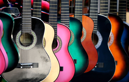 guitar - ritm, guitar, music, clasic, wallpaper, color