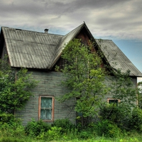 Old abandoned house near Mont Laurier