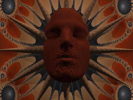 face - face, 3d, abstract