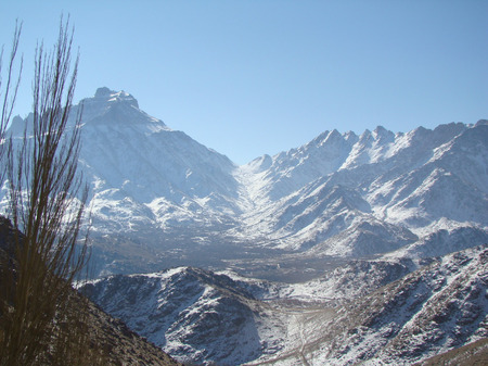 Mountian - white, beauty, mountain