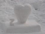 snow heart