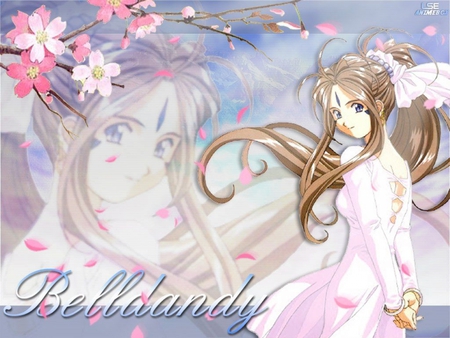 Beautiful Belldandy - anime, amg, ah my goddess, belldandy