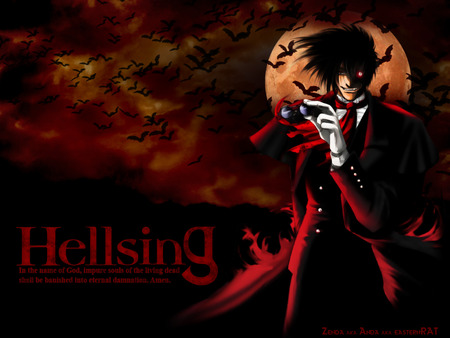 hellsing - hellsing, wallpaper