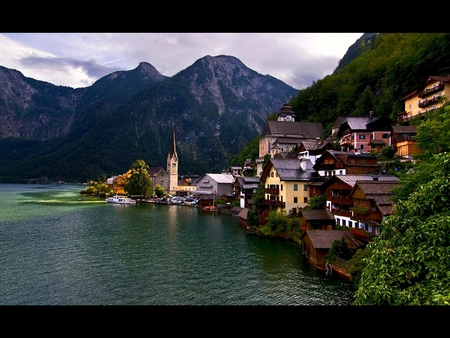 Goodbye Hallstatt - lake, hallstatt, goodbye