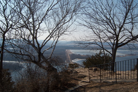 alma city park - river, view