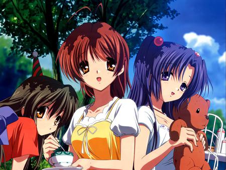 friends - anime, the anime, clannad, kotomi ichinose