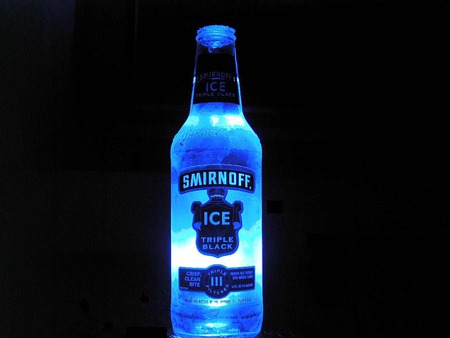 Smirnoff -  Triple Black - abstract, photography