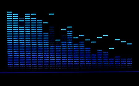 Equalizer Blue - abstract, other