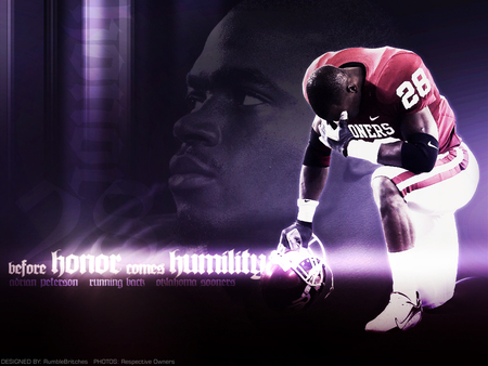 Adrian Peterson - awesome, sweet, cool