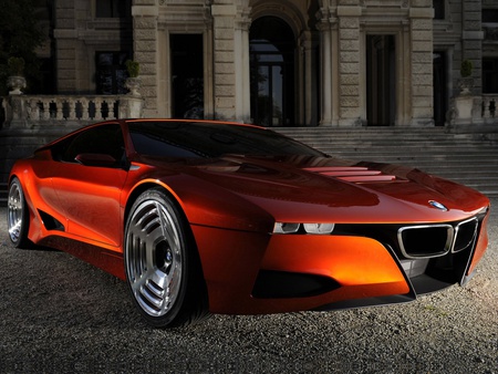 Tange BMW M1 - sports, cool, car, orange, wicked, m1, bmw, tange