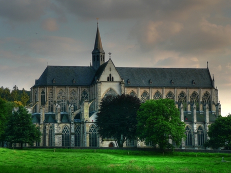 Altenberger Cathedral (Dom) - hd, altenberg, altenberger dom, cathedral, hdr, altenberger cathedral, germany, odenthal