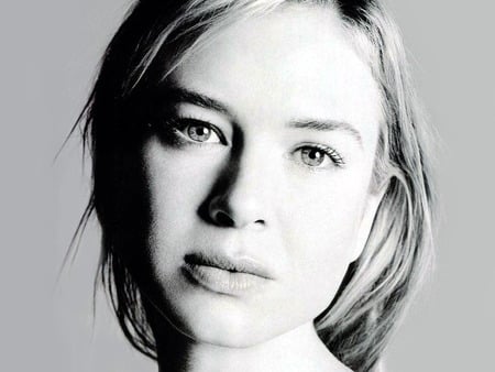 Rene Zellweger - black and white, movies, cinema