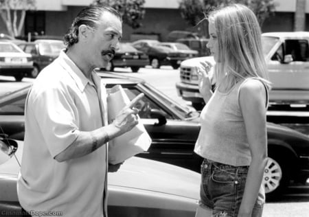 Robert De Niro - quentin tarantino, black and white, jackie brown