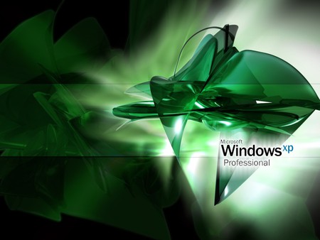 Green XP - technology, windows