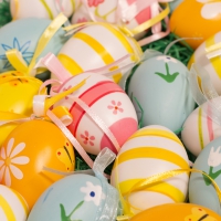 Colourful Easter Eggs