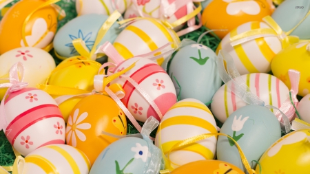 Colourful Easter Eggs