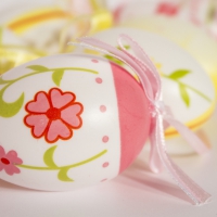 Pretty Pink Easter Eggs