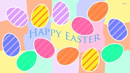 Happ Easter - Wallpaper, Happ, Eggs, Easter