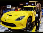 Alex Rogeo and 2013 SRT Dodge Viper