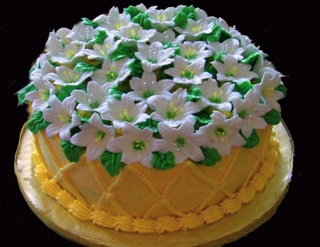 Easter treat - cake, dessert, flowers, spring