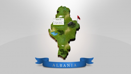 Albania 3D - tirana, shkoder, 3d, shqiperia, albania