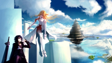 Beautiful Aincrad - asuna, hd, aincrad, sao, kirito