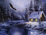 Winter Cabin