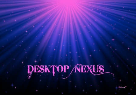 Welcome back Desktop Nexus! - word, pink, blue, card, by cehenot, desktop nexus, dn