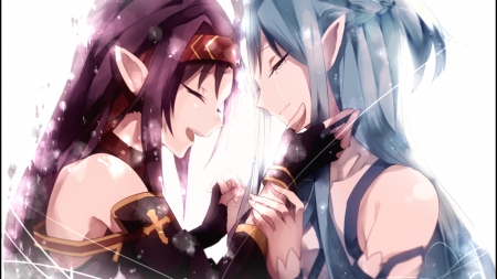 Sword Art Online Asuna X Yuuki