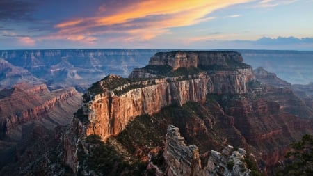 Grand Canyon 1 - wide screen, national park, landscape, arizona, photo, grand canyon, usa, scenery, photography, nature