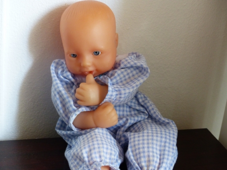 Baby Boy - boy, clothes, toy, doll