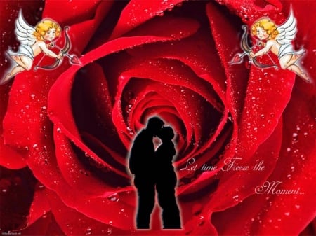 valentines kiss - fun, holiday, valentines day, entertainment, cool