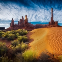 Dunes Of Monument Valley