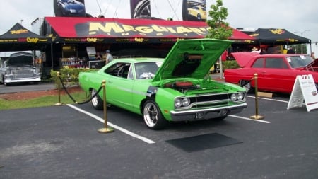 Roadrunner - Muscle, LIme Green, Mopar, Classic