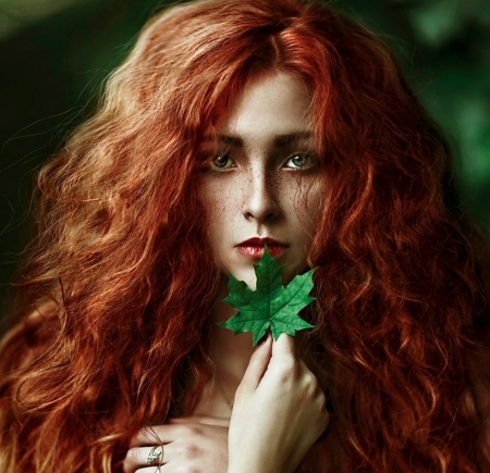 Red Head Beauty - beauty, lady, model, photography