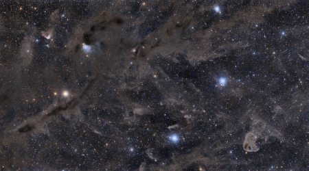 A Dark and Dusty Sky - space, fun, stars, cool, galaxy