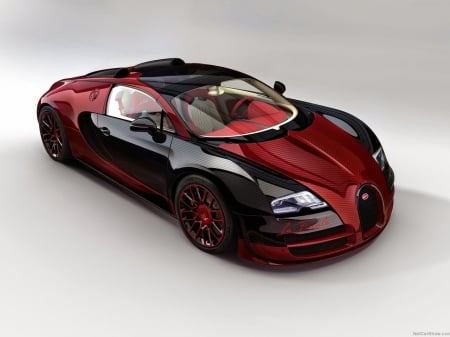 Bugatti-Veyron-Grand-Sport-Vitesse  - Sports Car, Redish, Final, Black