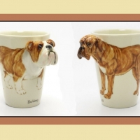 Bulldog Ceramic Cups