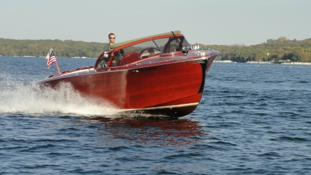 1955 Shepherd Express Cruiser - water, boat, shepherd, transport, express, cruiser