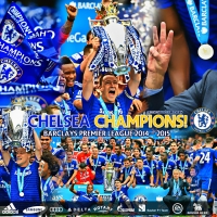 CHELSEA CHAMPIONS BARCLAYS PREMIER LEAGUE 2015