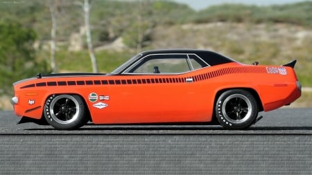 Plymouth Barracuda - old-timer, car, barracuda, plymouth, muscle